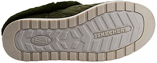 Image of Skechers Women's Keepsakes Ice Angel Sneaker | Casual slipper, Memory Foam footbed, Soft sweater knit upper, Faux-Fur Lining, Flexible indoor and outdoor outsole