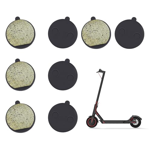 4 Paia Pastiglie Monopattino Elettrico per KUGOO M4/M4 Pro, Xiaomi 1S M365 Pro, 1S,Pastiglie Freni Monopattino Elettrico Ricambio, Pastiglie Freno Resina Semi-metallica per Monopattino Elettrico