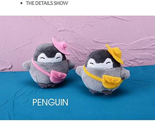 Miniatura 5 de VICKYPOP Llavero de animal lindo e interesante colgante de mochila para niñas, niños y amigos