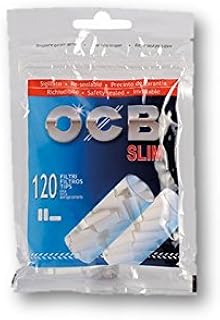 OCB Filter Tips Slim Rolling Papers Filters Cigarette Papers Filters Smoking Papers Filters Pack of 1 Bag from SUDESH ENTERPRISES