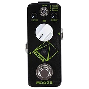 Mooer ModVerb Guitar Effects Pedal Adjust the volume of the delay and the wet/dry mixing of the reverb Tap the LED 2 or more times to sync the modulation rate to the desired tempo Press and hold the foot switch to activate the freeze effect.