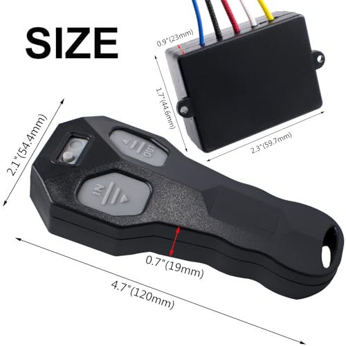 Gmailmall 12V Wireless Winch Remote Control Kit by Gmailmall - Used condition - Image 3