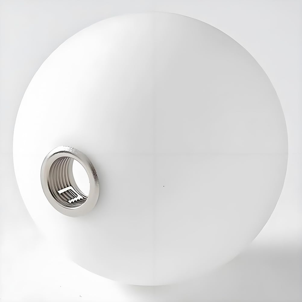 AoLa Szklana kula kinkiet kryty LED spiralna kula kinkiet srebrny nowoczesny design przemysłowy szklana lampa lampka nocna vintage lampa do salonu do przedpokoju sypialnia schody stolik nocny