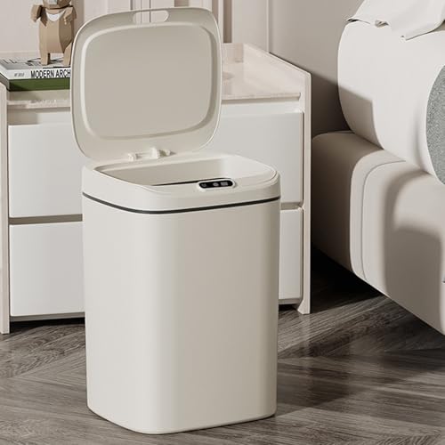 Contenedor de basura automático de gran capacidad con sensor electrónico para el hogar 2