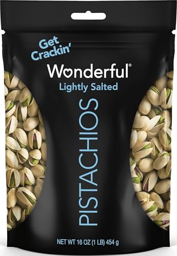 20% coupon - Wonderful Pistachios In Shell, Lightly Salted, 16oz