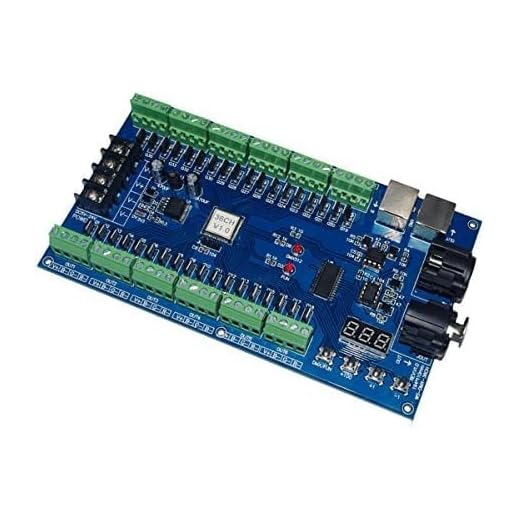 36 Channel 12 Group DMX512 Decoder Controller 36CH RGB Output Digital Tube Display For LED Strip Light RGB Dump Node DC5-24V