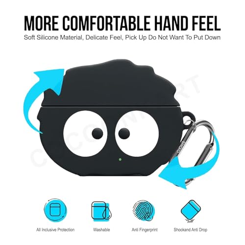 Image of Cartoon Silicone Case Cover Compatible for OnePlus Nord Buds 3r (2025) -Briquette