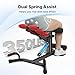 MERACH Upgrade Deep Squat Machine for Overweight, Dual Spring Assist& 350LB Weight Capacity, Glute Trainer Machine, Easy Setup & Leg Home Workout Machine