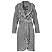 Produktbild Vossen Damen Bademantel Ariel grau meliert, m