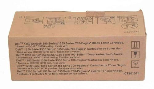 Original Dell C1760nw/C1765nf/C1765nfw/1250c/135X Standard Capacity Toner Kit, circa 700 Seiten, schwarz