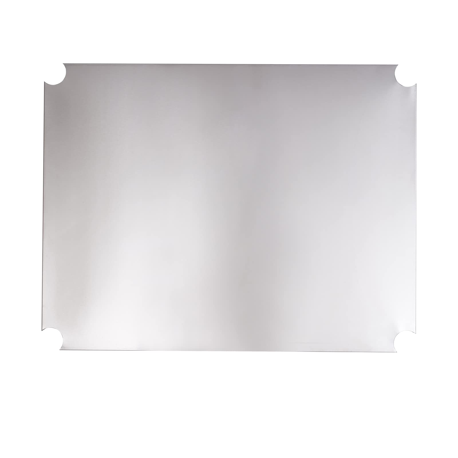 OUKANING Carrello da portata in acciaio inox, 2 piani, tavolo da lavoro, cucina in acciaio inox, con ruote, per uso domestico/commerciale, capacità di carico 300 kg, tubo rotondo 5 cm (dimensioni: 76