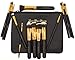 Produktbild Lizzi Rose Beauty Make-up-Pinsel-Set, 14-teilig, Synthetik, professionell, Kabuki, mit 15 Applikatoren und Reisetasche
