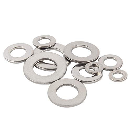 SUNCN V[bV[ Ȑ@304XeX|̐@0.5mm̌́A[g{gXN[̂߂̌M4 M5 M8 M10 M14 M18 M28 M20A Ƒϋv (a : M8x12x0.5, 10Pcs)