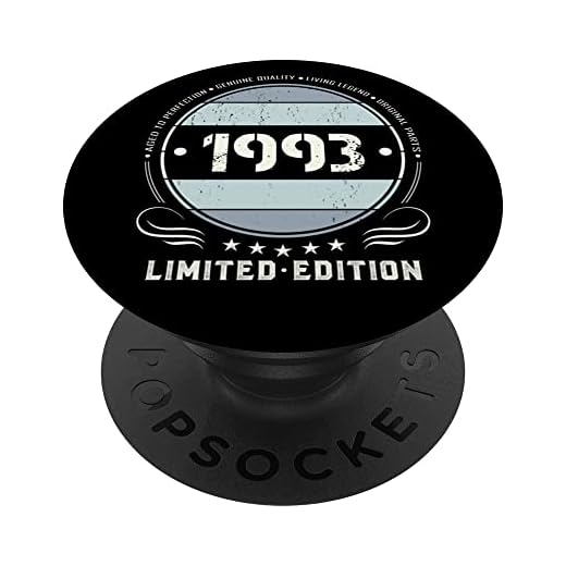 Popsockets vintage 1993 para teléfono retro divertido cumpleaños 1993 PopSockets PopGrip Intercambiable