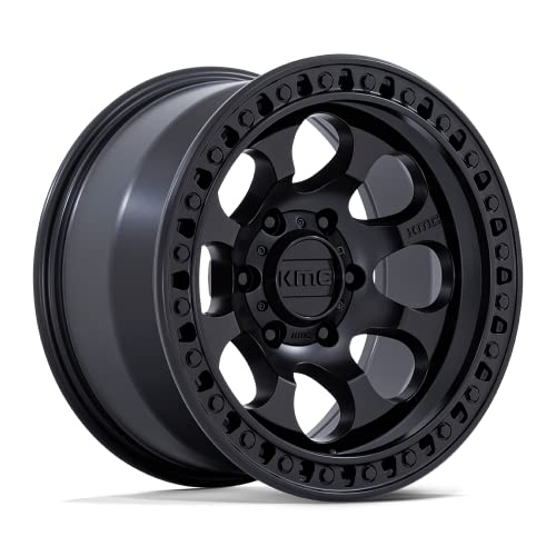 KMC Wheels RIOT SBL 17X9 5X5.0 71 S-BLK -12