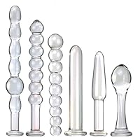 - ✔️ ** 2024 Neues Produkt *: Unser 6-teiliges Glas Retention Kit enthält glatte Analplugs in der Länge von 9 bis 12 Zentimeter, perfekt für intensive Stimulation und Vorwärtspositionierung. Sehr geeignet für Männer und Frauen, die ihre Erfahrung ber...