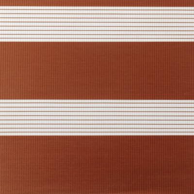 GoodHome Elin 2 - Store Enrouleur Jour/Nuit Terracotta 80 x 180 cm.