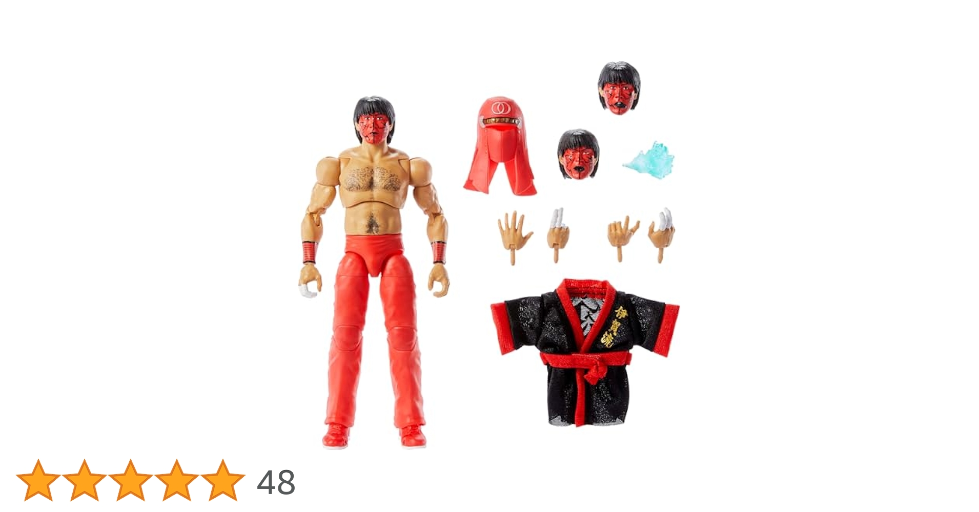 wwe njpwグレート・ムタ デラックスフィギュアコレクション3 WWE アルティメット グレート・ムタ（チェイス) Chase Variant