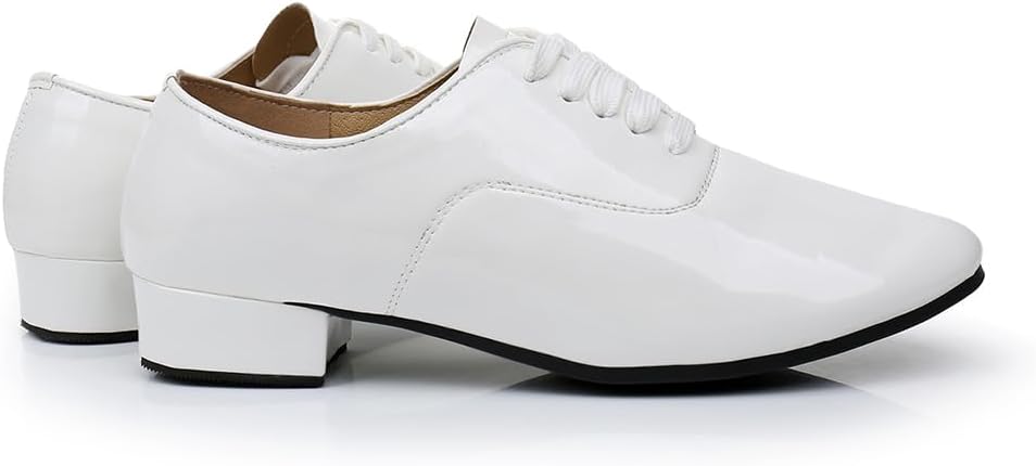 SWDZM Men's Latin Ballroom Dance Shoes West Coast Swing Dance Shoes Men