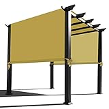 Alion Home Waterproof Pergola Covers - Pergola Replacement Canopy - Universal Replacement Canopy for...
