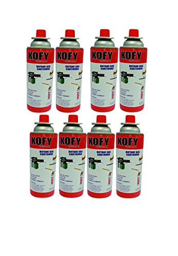 Image of Kofy Pure Butane Fuel Can For Soldering /Camping /Flame Torch /Stove Gas can 500 Ml (8)