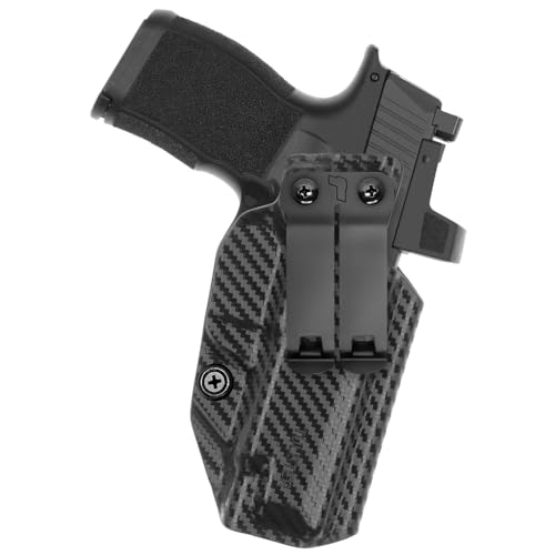 Tulster IWB Profile+ Holster in Right Hand fits: Sig P365XL | Optic Compatible Inside The Waistband Appendix Concealed Carry Kydex Holster - Tulster