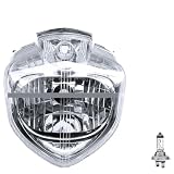 Moto Headlight pour FZ6 pour Fazer FZ6N 2006 2009 FZ 6N 2007 2008 Ensemble De Phares De Moto Phare Avant Phares Moto Avant Lampe(with Light Bulb)