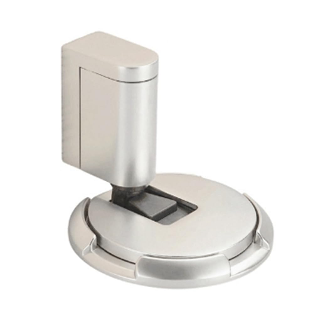 Tuidzljd Non-Punch Door Stopper Automatic Floor Doorstop Furniture Fittings Stopper for Door Windproof Mechanical Door Stopper A