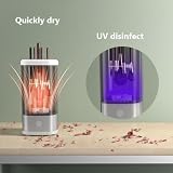 Makeup Brush Cleaner Machine - Electric Make up Brushes Cleaner Cleanser for All Size Beauty make up Brush, makeup brush and sponge cleaner with Dryer