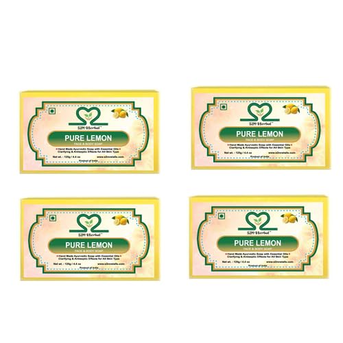 Image of LEMON SOAP-PACK OF 4 (4 x 125 g)