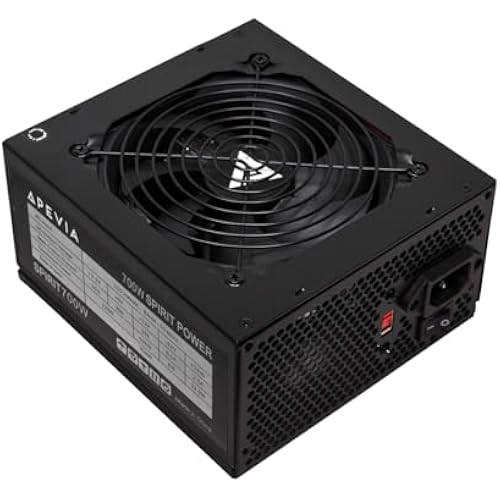 Apevia ATX-SP700 Spirit 700W ATX Power Supply, 120MM Fan, All Protections