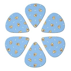 ASDTEHCY Lot de 6 médiators en celluloïd – Motif chiot labrador retriever – Pour guitares acoustiques électriques… - Les Beatles, Paul McCartney, John Lennon, RIngo Starr, George Harrison ASDTEHCY Lot de 6 médiators en celluloïd - Motif chiot labrador retriever - Pour guitares acoustiques électriques… – Image 2