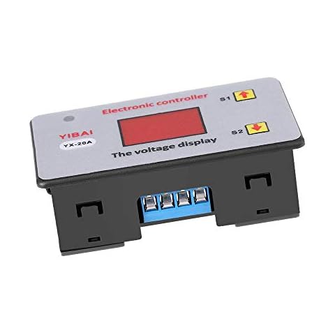 WSDMAVIS 1 Pcs Battery Low Voltage Controller Protection Panel 12V-48V Universal Undervoltage Cut Off Automatic Switch Recovery Protection Controller Cover