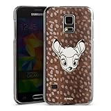 Style individuel : le motif Bambi, Disney, Imprimé léo donne un look unique au téléphone.