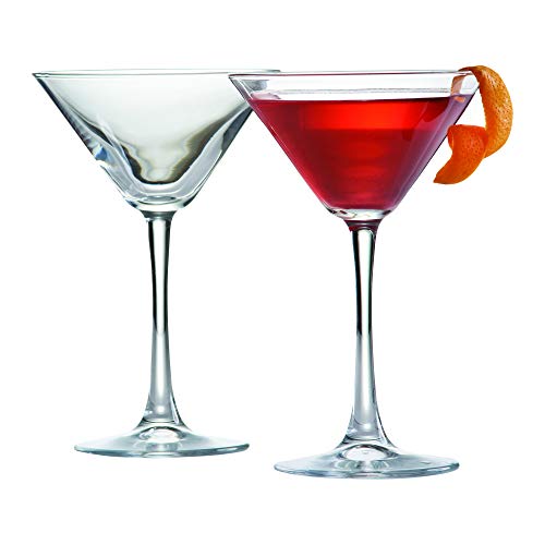 Ravenhead Entertain Martini Glasses - Set of 2, Clear, 20cl
