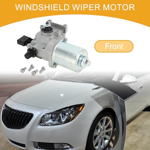 Image of Windshield Wiper Motor No.22820106 Car Front Windscreen Wiper Motor Replacement for Buick Enclave for Chevrolet Traverse 2013-2017 for GMC 4 Pin