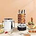 Imagen de Barbacoa eléctrica giratoria vertical con 6 pinchos para chachlik