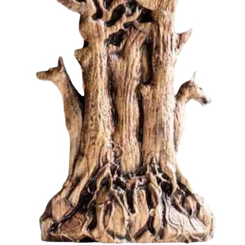 Estatua Diosa Hécate de Magia y Hechicería Oro miniatura 6