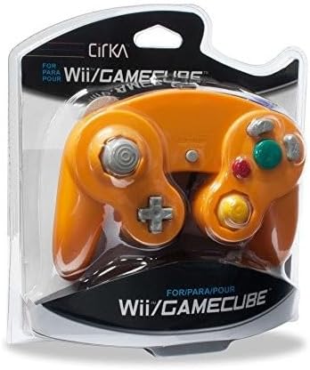 CirKa Wired Controller for GameCube/Wii (Orange)