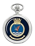 Giftshop UK 829 Navale Aria Squadron, Reale Blu Scuro Orologio da Tasca