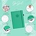 GoGirl Budget Planner – Monthly Financial Planner Organizer Budget Book. Expense Tracker Notebook Journal to Control Money, Compact (Emerald)