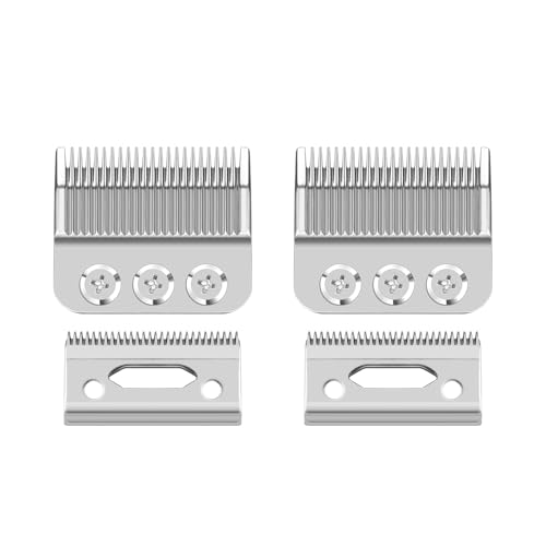 Professional 3 Hole Standard Clipper Replacement Blade Compatible with Wahl Designer, Senior, Cordless Designer, and Pilot clippers (2 Pack)