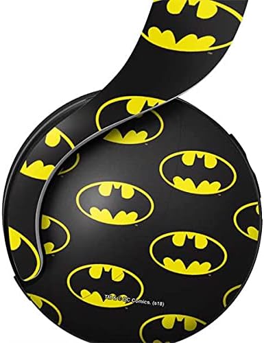 Skinit Decal Gaming Skin Compatible with Pulse 3D Wireless Headset for PS5 - Officially Licensed DC Comics Batman Logo All Over Print Design
