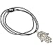Doinshop New Nice Cute Lovely Hand of Fatima Pendant Necklace Choker Chains Charm Black Leather Cord