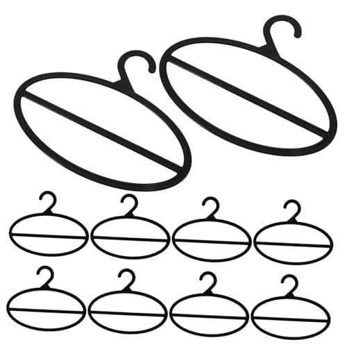 STOBAZA Rotating Plastic Clothes Hanger Scarf Rack Storage 17cm Circle Scarf Holder Efficient Closet Organizer