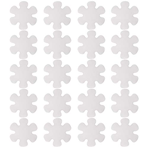 Autocollants de Baignoire Antidérapants Imperméables Sol Baignoire Douche Autocollants À Grip Utocollant de Baignoire Auto Adhésif Antidérapant pour Baignoire/Douche/Cuisine/Escaliers, 20 Pcs Cover