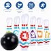 Imagen de JOYIN Juego de Bolos Gigantes Inflables para Niños y Adultos