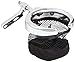 Kuryakyn 1462 Motorcycle Handlebar Accessory: Universal Drink/Cup Holder with Mesh Basket for Clutch/Brake Perch Mount, Chrome