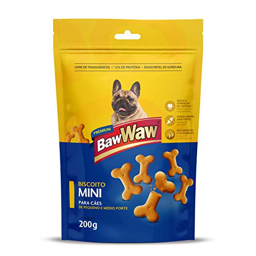 Biscoito Baw Waw para cães Mini 200g