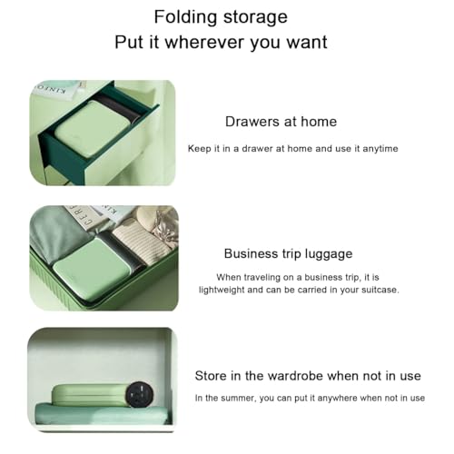 Draagbare droogmachine for kleding, opvouwbare verwarmde wasdroger, wasdrogerrek, kleine droger for kleding Compacte droger - Image 5